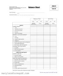 Maryland 4A PDF Template